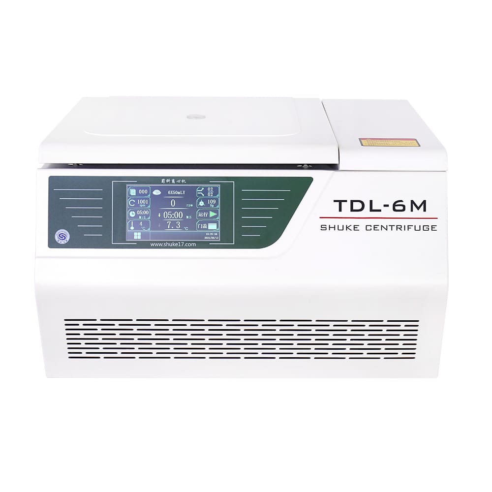 Centrifuga frigorifera da banco a bassa velocità di grande capacità TDL-6M (1)